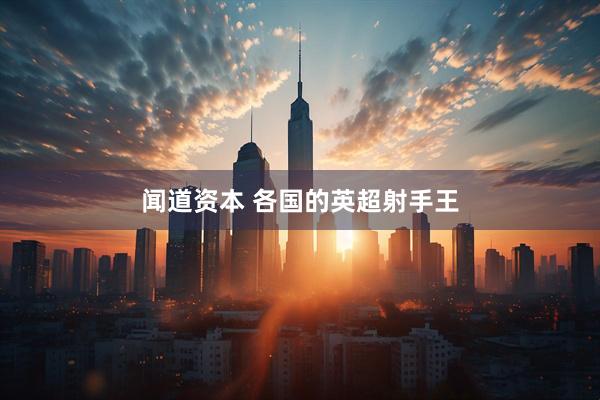 闻道资本 各国的英超射手王